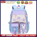 Cute Bunny Backpack for Girls Teenage Student Kindergarten Shoulder School Bags
