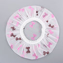 Reusable Waterproof Thicken Elastic Shower Cap Bath Hat Spa Bathing Hair Cover