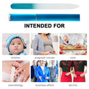 Glass Nail File Block Nail Polish Sanding Buffer Strips Polishing (Blue) Newly