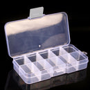Double Layer Plastic Bait Lure Sorting Box Fishing Tackle Accessory Organiz