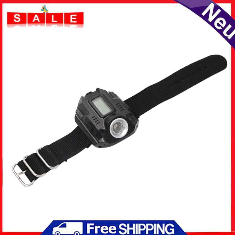 Zeitanzeige Armbanduhr Taschenlampe XPE LED wasserdichte Outdoor-Sport-Taschenla