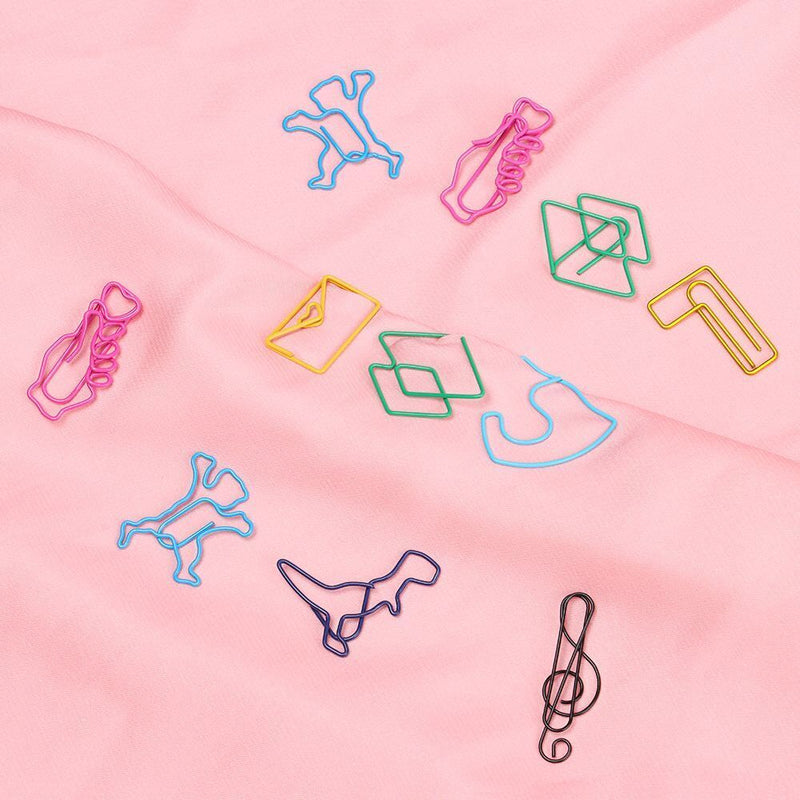 Desktop Storage Memo Notebook Stationery Paper Clips Binder Clip Bookmark