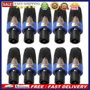 20x 4 Pole Audio Speaker Plugs Twist Lock Connectors for Neutrik NL4FC