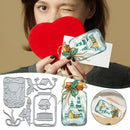Jar bottle Metal Cutting Dies Scrapbooking Album Card Embossing Stencils Craft`