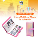 96 Pockets Mini Polaroid Photo Album for Fujifilm Instax Mini Film (Pink) Newly
