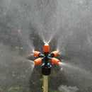 Garden Sprinkler Automatic Watering System 360 Degree Rotary 5 Sprinkler L5N4