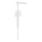 Syrup Oil Bottle Head Pressure Nozzle Oyster Sauce Push-type Pump (White)