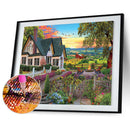 5D DIY Full Drill Diamond Painting Scenery Cross Stitch Embroidery Mosaic Craft
