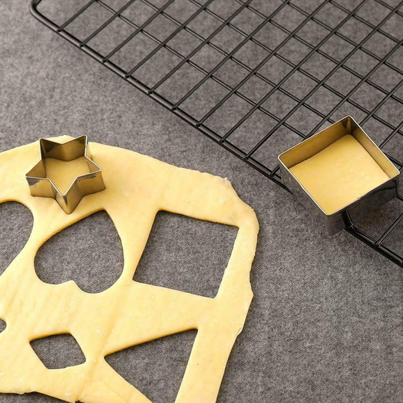 30 Pcs Mini Cookies Cutter Shapes Small Molds For Pastry K U Clay Cakes D6U0