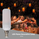 E14 7W LED Flame Effect Fire Light Bulb Flickering Emulation Decor Lamp Newly