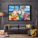 Diamond Painting Beach Goblin Full Round Drill Rhinestone Picture