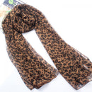 Gift Long Women Fashion Leopard Scarf Shawl Chiffon Wrap