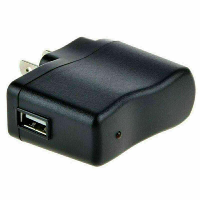 2 Pin Plug Power Adapter Charger For AC 110V-240V to Q5L8 5V 500mA-USB-Xmas Q8S9