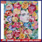 Flower Girl Oil Paint By Numbers DIY Coloring Picture Kits for Adults Children