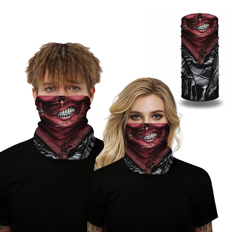 Workout Yoga Face Bandana Neck Gaiter Magic Tube Scarf Outdoor Headwear