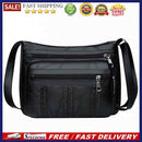 Fashion Solid Color Messenger Handbag Casual Women Multi Pocket PU Crossbody Bag