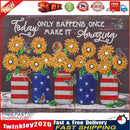 5D Diamond Painting DIY Flower Letters Partial Special Shape Drill (X065) Newly