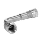 AFfeco 90 Degree Brass Air Tires Valve Schrader Stem Extension Adapter (Si