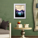 5D DIY Full Drill Diamond Painting Mountain River Cross Stitch Embroidery Craft