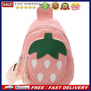 Strawberry Shoulder Chest Bag Kids Girls Rucksack Crossbody Handbags Coin Purse