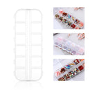 Drug Pill Holder Nail Art Tips Craft Organizer Small Case Storage Boxes