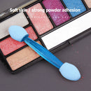 50pcs Eye Shadow Brush Double Sided Beauty Women Makeup Brushes (Blue)