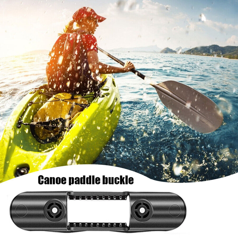 Kayak Canoe Paddle Holder Clips Kayak Surfboard Paddle Seat Buckle with Scr