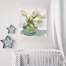 Flower in Glass Vase Oil Paint By Number Kit DIY Home Decoration Gift Wall