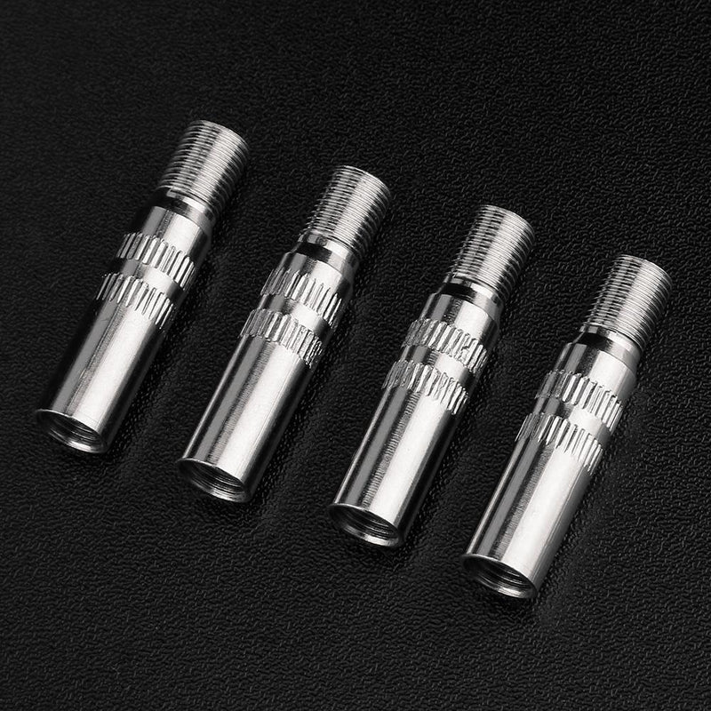 4pcs Metal Car Truck Wheel Tyre Tire Valve Caps Stem Extension Extenders