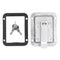 with Keys Stainless Steel Box Lock Handle Lock Cabinet Lock Paddle Door Latch