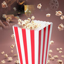 12pcs Favor Candy Treat Popcorn Boxes for Wedding Party Supply(Red)