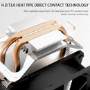 PC Computer CPU Cooling Radiator for Intel LGA1200/115X Direct Touch Cooler Fan