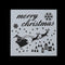 DIY Craft Layering Stencils Merry Christmas Scrapbooking Embossing Template
