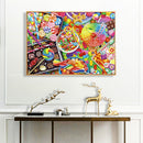 DIY Full Round Drill Rhinestone Diamond Painting Candies Handwork Home Art Decor