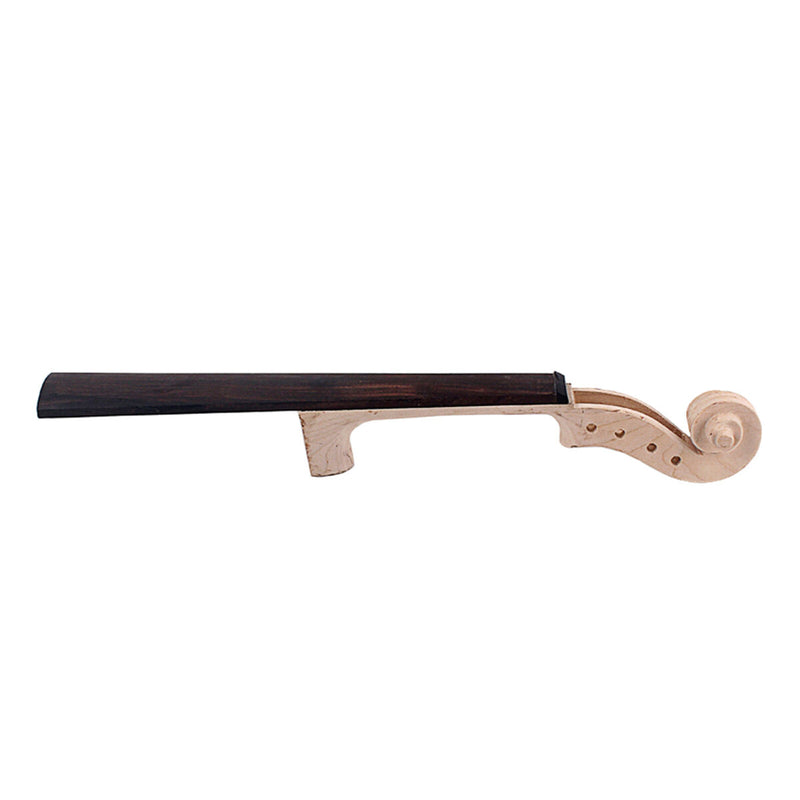 Handgeschnitzte 4/4 Größe Violine Neck Maple Head Kit Unvollendete Ahorn /