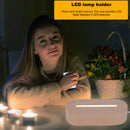 Oval Display Pedestal - LED Lights Display Base with USB (White Light) Newly