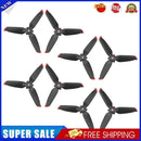 4 Pairs Quick Release Replacement Propellers for DJI FPV Combo (Red Edge)