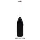 Electric Eggbeater Milk Drink Coffee Blender Egg Beater Stirrer (Black)