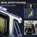 COB LED Emergency Work Lamp 300lm Waterproof Inspection Mini Flashlight Key