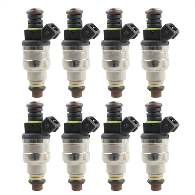 8Pcs 42LB Fuel Injectors EV1 For Chevy GM LS1 LS6 LT1 For Ford Mustang DOHC SOHC
