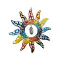 Sun Flower Suncatcher Home Garden Yard Decoration Hanging Decor L4A2