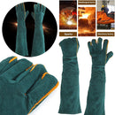 Anti-Heat Works Gloves Soldering Accessory Welding Glove Welding Gauntlets