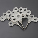 Camping Tent Nail Screw Spike Hook Wind Rope Buckle Luminous Ground Screws