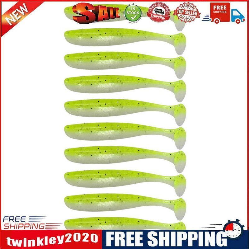 10x 9cm 4.2g Bionic Mandarin Fish Fishing Lures Artificial Soft Bait (4)