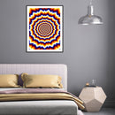 Kaleidoscope Oil Paint By Numbers Kits Canvas Drawing DIY Coloring Picture Craft