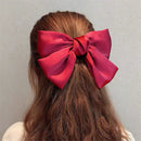 Hairdressing Barrettes Bow Hair Clips Big Bow Hairpin Floral Hair Accessories