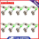 5pcs/lot Fishing Bite Alarms Night LED Fishing Rod Clamp Tip Clip with Bell Ring