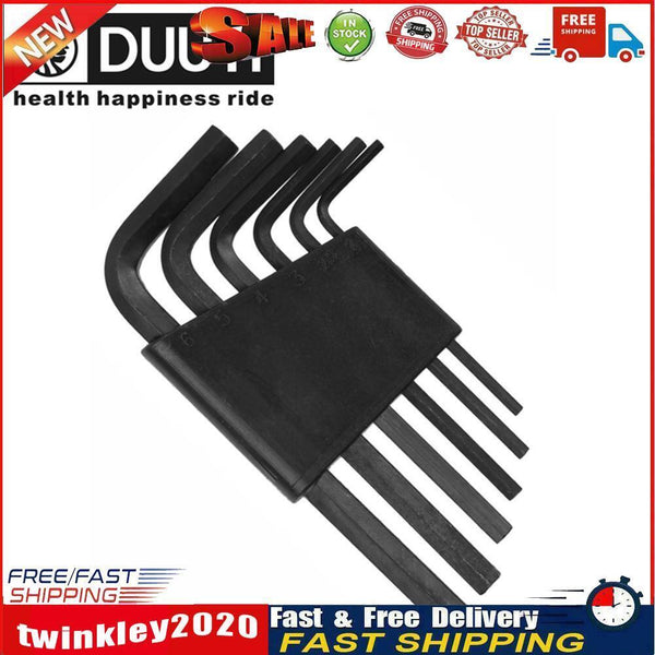6pcs Hexagon Hex Allen Key Set Wrench Kit Torque Spanner Repair Hand Tool Newly