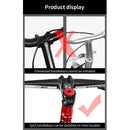 Aluminum Bike Front Stem Riser Handlebar Extension Adaptor (Red 120mm) Newly