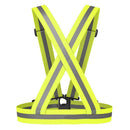 Night Running Reflective Straps Vest Traffic Night Work Security Clothing